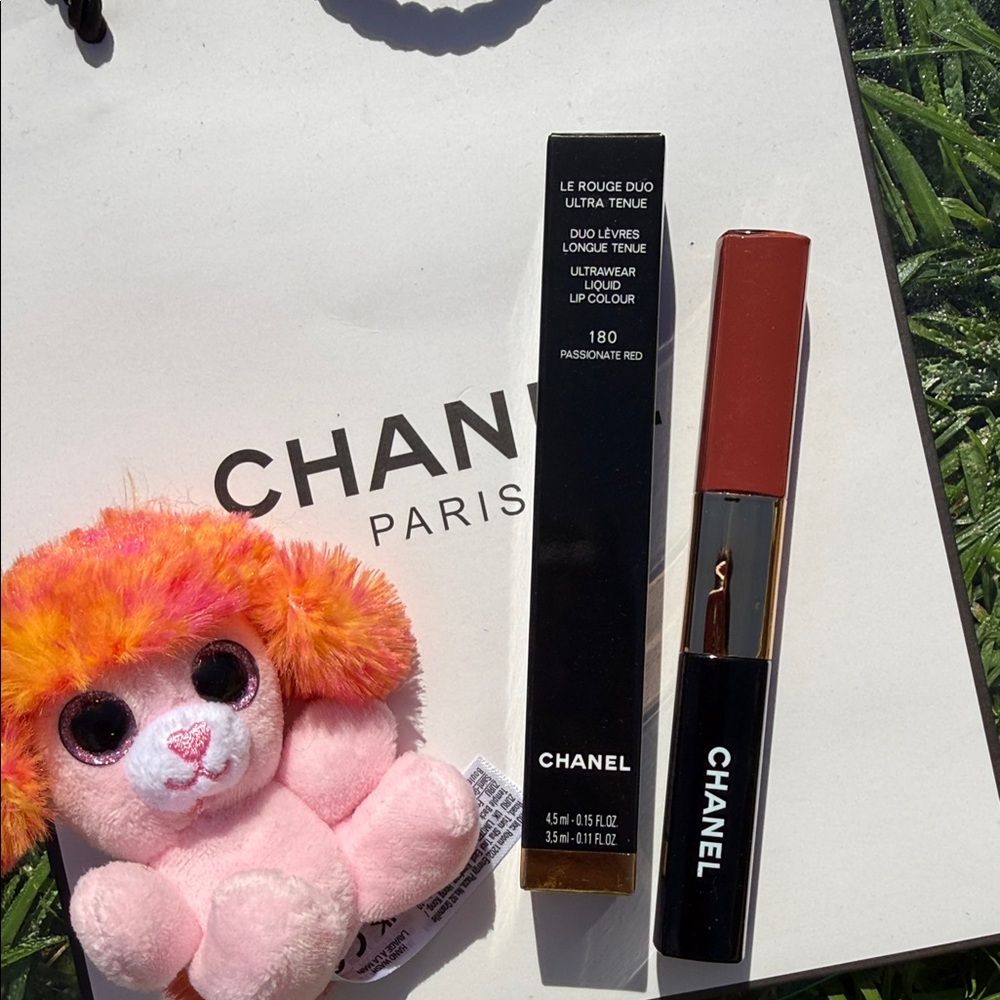 CHANEL duo lipstick 180 Passionate Red Brand New in Box AMAZING!🌸🫶